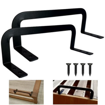 2pcs Bed Mattress Non-Slip Brackets Prevent Mattress Sliding Holder Frame Retainers Bar Sliding Stopper Tool For Asjustables Bed
