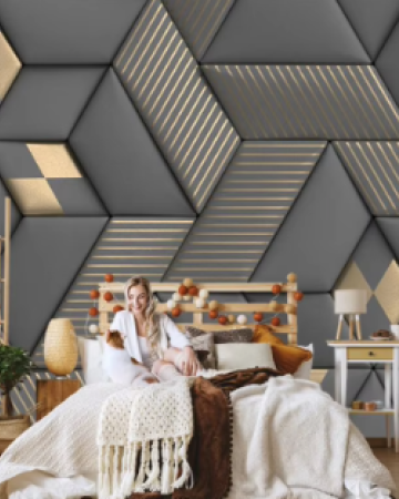 Custom Faux leather diamond soft bag mural wallpapers for living room bedroom background wall paper Home Decoration art Stickers